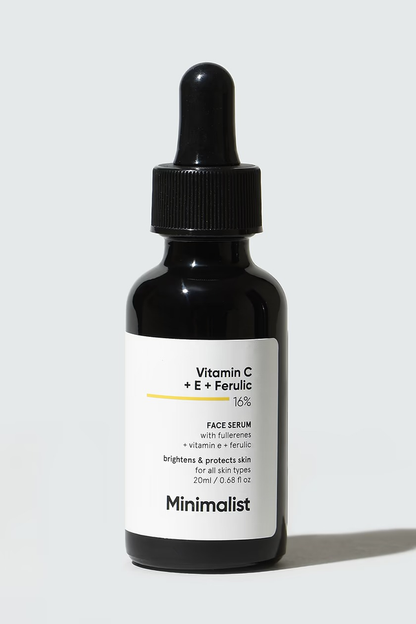 MINIMALIST VITAMIN C+E+FERULIC 16% FACE SERUM- 20 ML