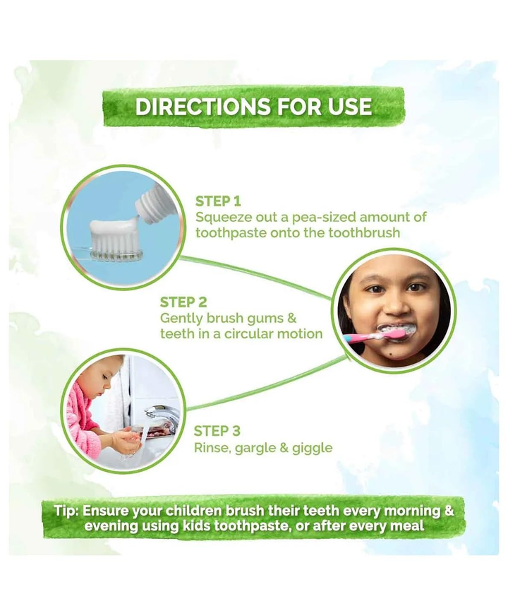 Mamaearth 100% Natural Berry Blast Toothpaste For Kids, 50gm
