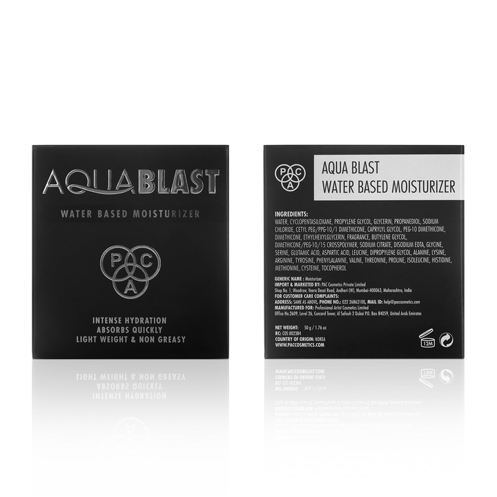 PAC AQUA BLAST WATER BASED MOISTURIZER- 50 GM