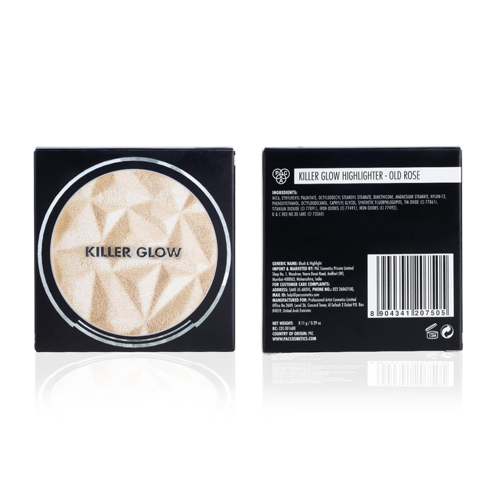 PAC KILLER GLOW HIGHLIGHTER OLD ROSE