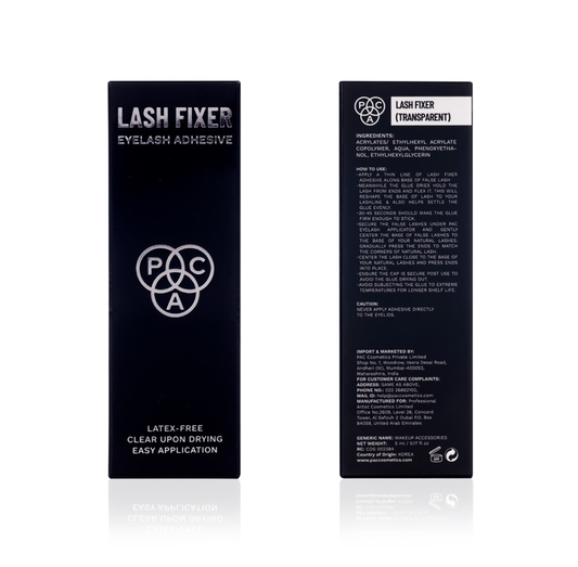 PAC LASH FIXER EYELASH ADHESIVE TRANSPARENT- 5 ML