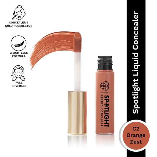 PAC SPOT LIGHT LIQUID CONCEALER ORANGE ZEST C2 15G