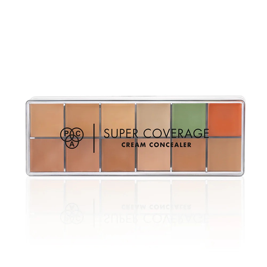 PAC SUPER COVERAGE CREAM CONCEALER PALETTE 12 COLORS