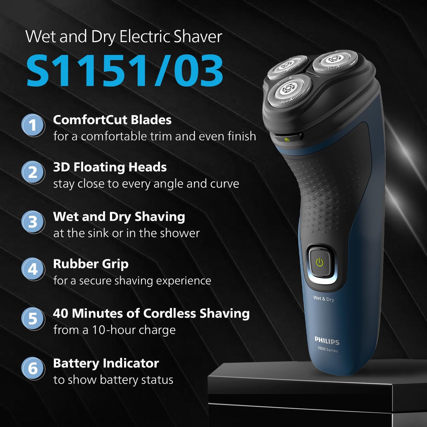 PHILIPS SHAVER TRIMMER S1151/03