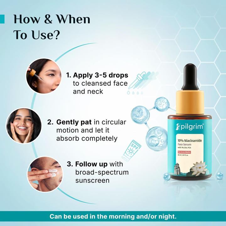 PILGRIM 10% NIACINAMIDE FACE SERUM 30ML
