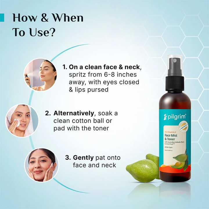 PILGRIM 1% VITAMIN C TONER- 100 ML