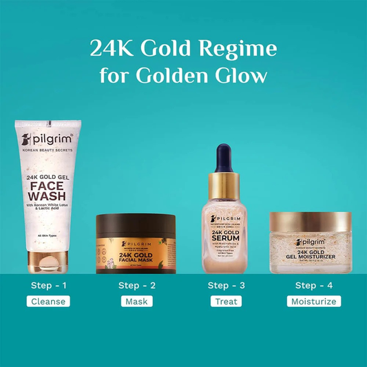 PILGRIM 24K GOLD FACIAL MASK- 50 GM