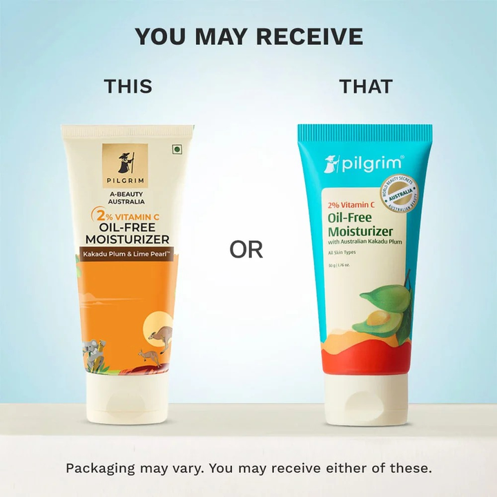 PILGRIM 2% VITAMIN C OIL FREE MOISTURISER-50 GM