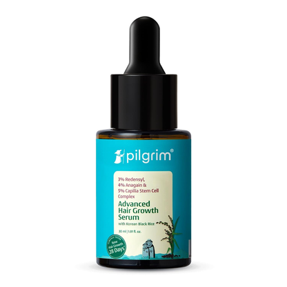 PILGRIM 3% REDENSYL ADVANCED HAIR GROWTH SERUM 30ML