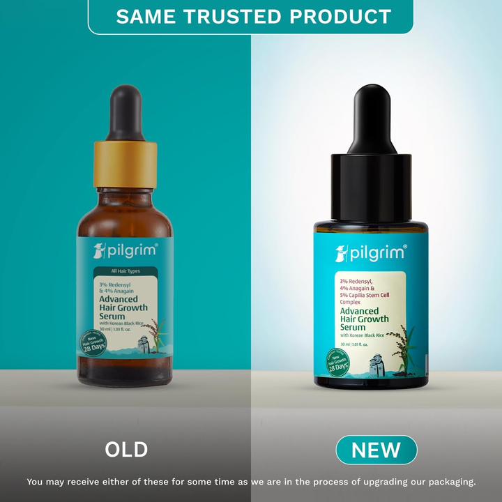 PILGRIM 3% REDENSYL ADVANCED HAIR GROWTH SERUM 30ML
