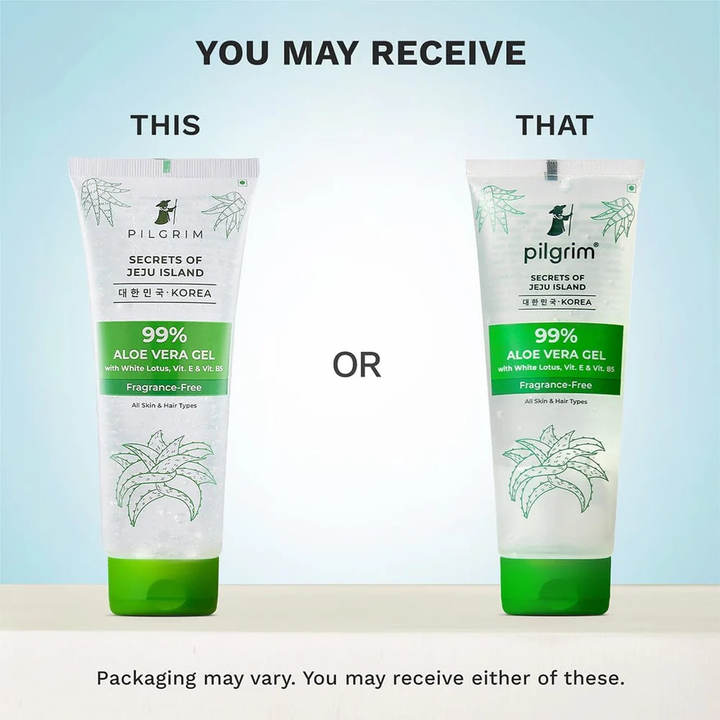 PILGRIM 99% ALOE VERA GEL- 200 GM