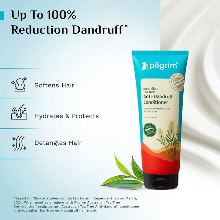 PILGRIM AUSTRALIAN TEA TREE ANTI-DANDRUFF CONDITIONER - 200ML