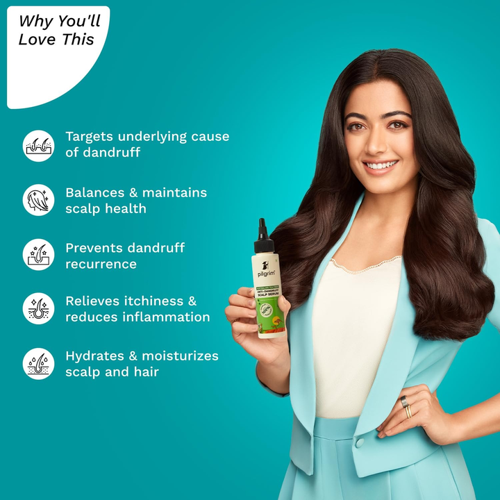 PILGRIM AUSTRALIAN TEA TREE ANTI-DANDRUFF SCALP SERUM - 100ML