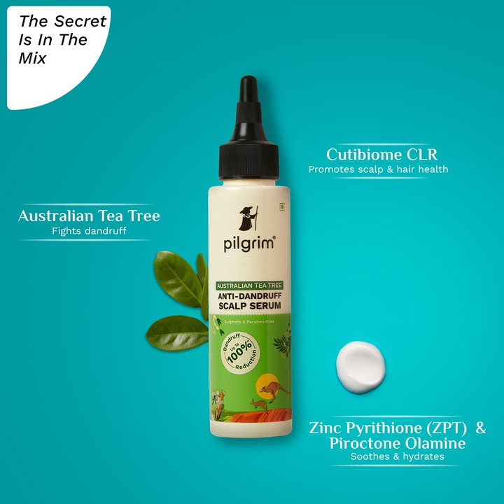 PILGRIM AUSTRALIAN TEA TREE ANTI-DANDRUFF SCALP SERUM - 100ML