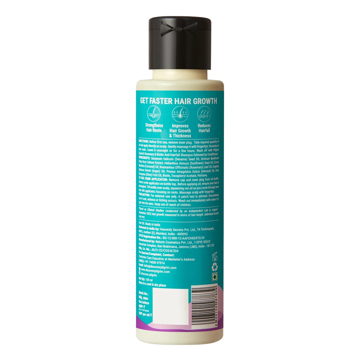 PILGRIM BIOTIN HAIR GROWTH OIL- SPANISH ROSEMARY- 100 ML