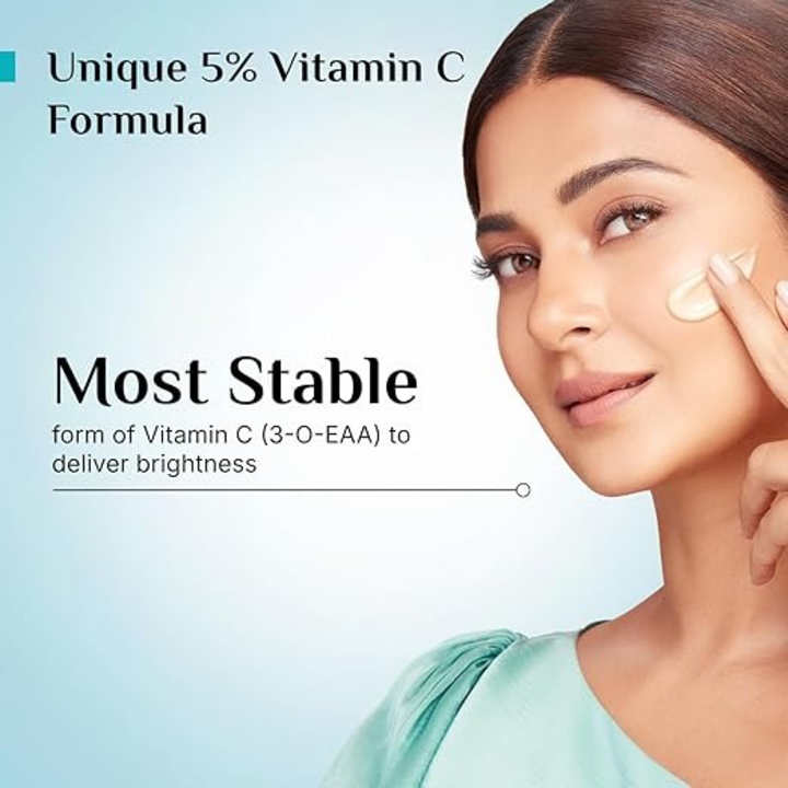 Pilgrim 5% Vitamin C Brightening Ultra Light Gel Sunscreen SPF 60- 45 ML
