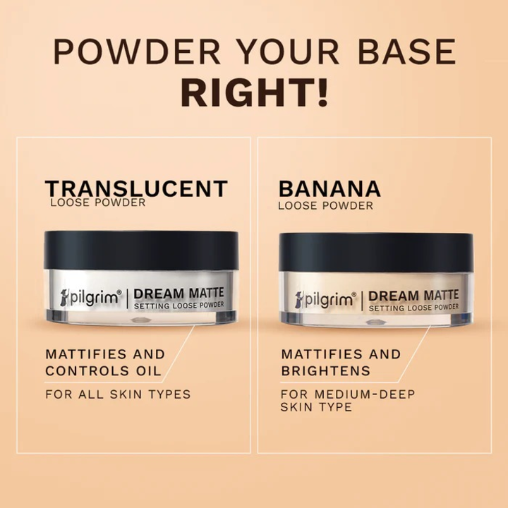 PILGRIM DREAM MATTE SETTING LOOSE BANANA POWDER 8G