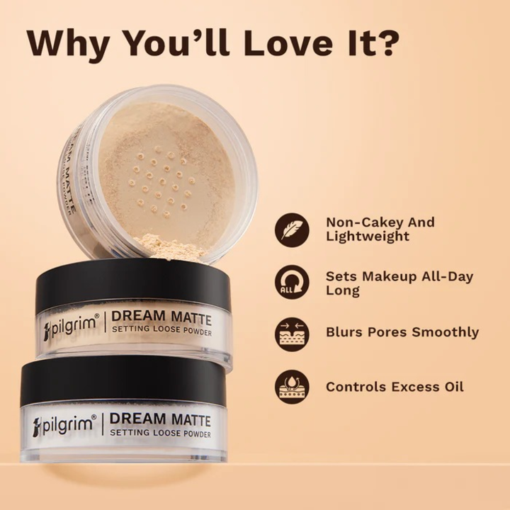 PILGRIM DREAM MATTE SETTING LOOSE TRANSLUCENT POWDER 8G