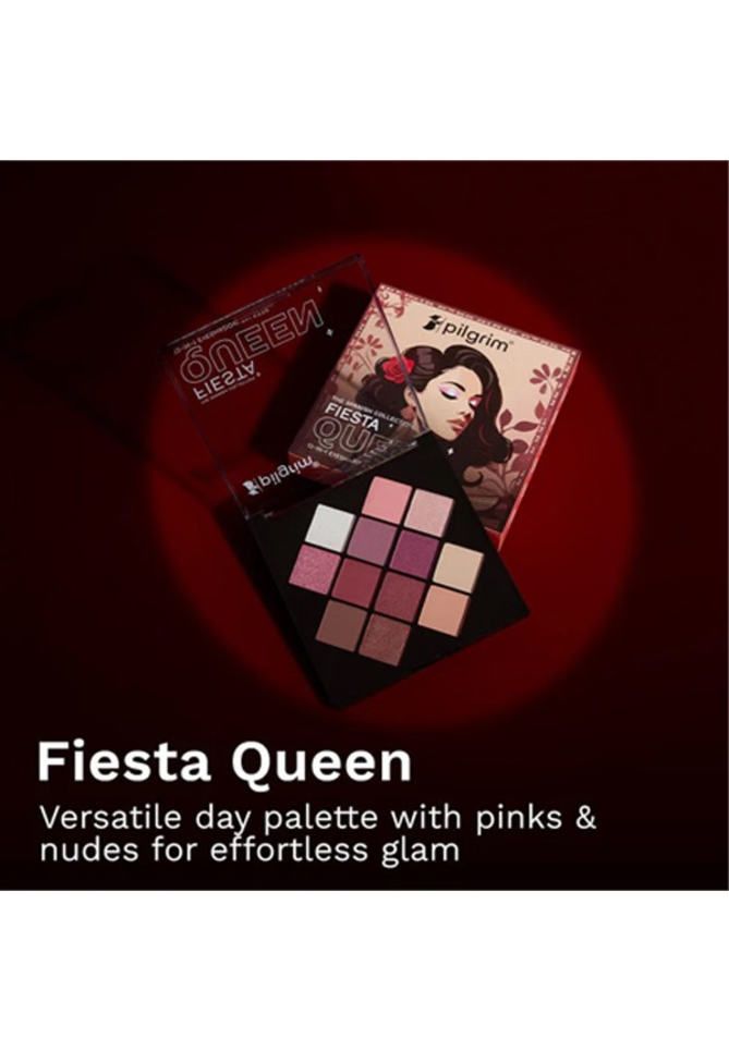 PILGRIM EYESHADOW PALETTE  FIESTA QUEEN 24G