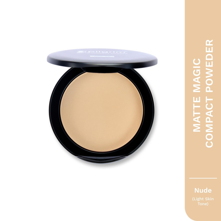 PILGRIM COMPACT POWDER MATTE MAGIC SPF 25 ALMOND 20- 7 GM