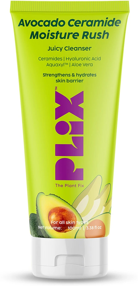 PLIX AVOCADO CERAMIDE MOISTURE RUSH JUICY CLEANSER 100ML