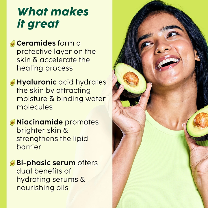 PLIX AVOCADO CERMIDE MOISTURE RUSH BIPHASIC SERUM 30ML
