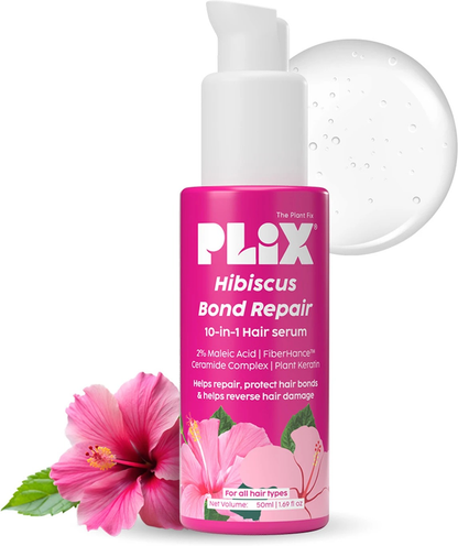 PLIX HIBISCUS BOND REPAIR 10-IN-1 HAIR SERUM 50ML