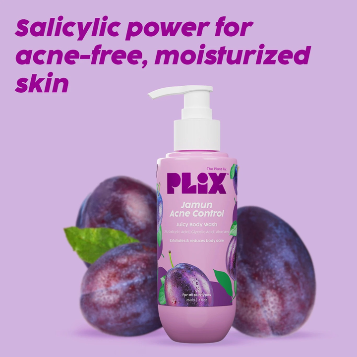 PLIX JAMUN ACNE CONTROL JUICY BODY WASH 236ML