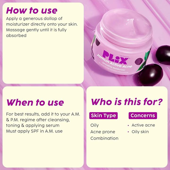 PLIX JAMUN ACNE MARKS REGIME COMBO PACK OF 4