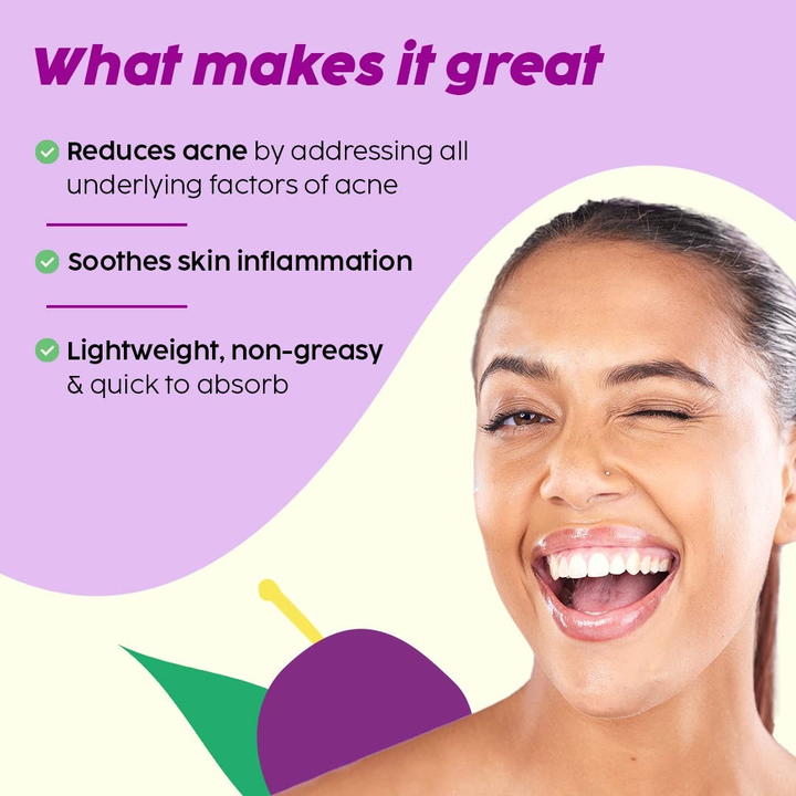 PLIX JAMUN ACTIVE ACNE SMOOTHIE MOISTURISER 50G