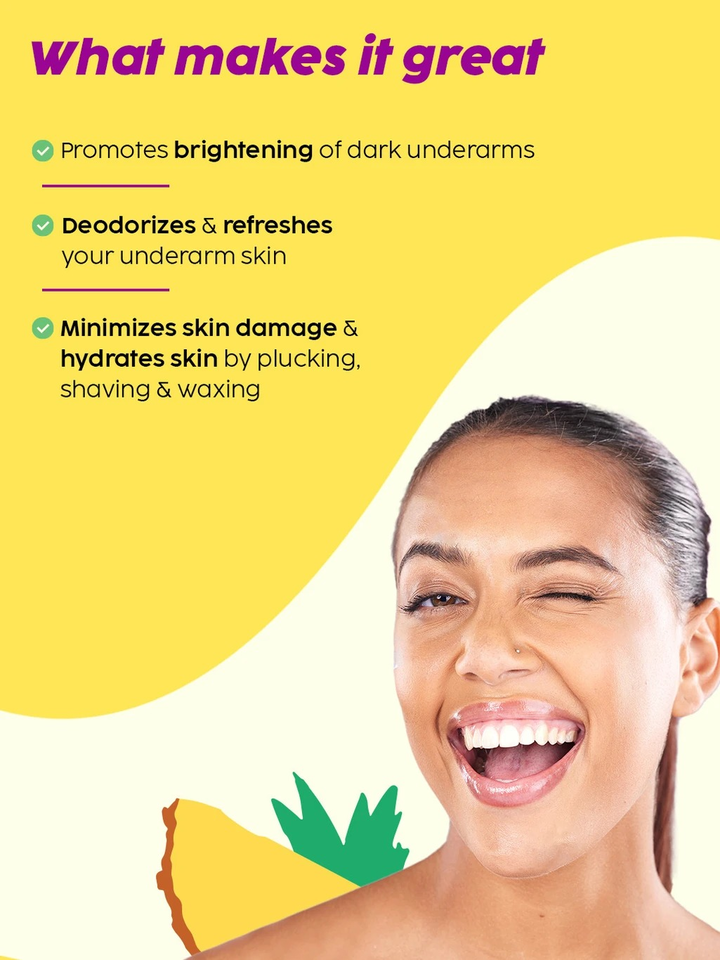 PLIX PINAPPLE UNDERARM POLISH SERUM SPRAY 100ML