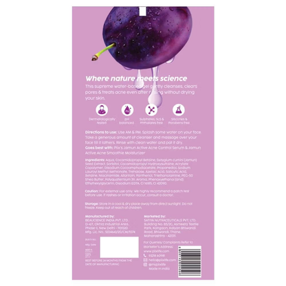 PLIX JAMUN ACTIVE ACNE JUICY CLEANSER 100ML