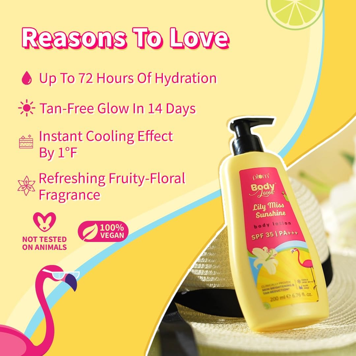 PLUM BODY LOVIN LILY MISS SUNSHINE BODY LOTION 200ML