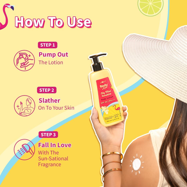 PLUM BODY LOVIN LILY MISS SUNSHINE BODY LOTION 200ML