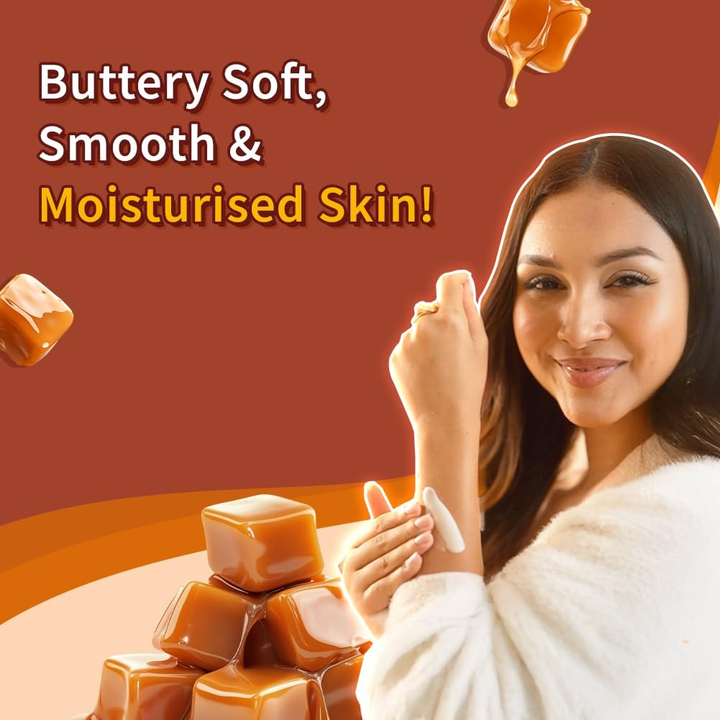 PLUM BODY LOVIN VANILLA CARAMELLO BODY BUTTER - 180 GM