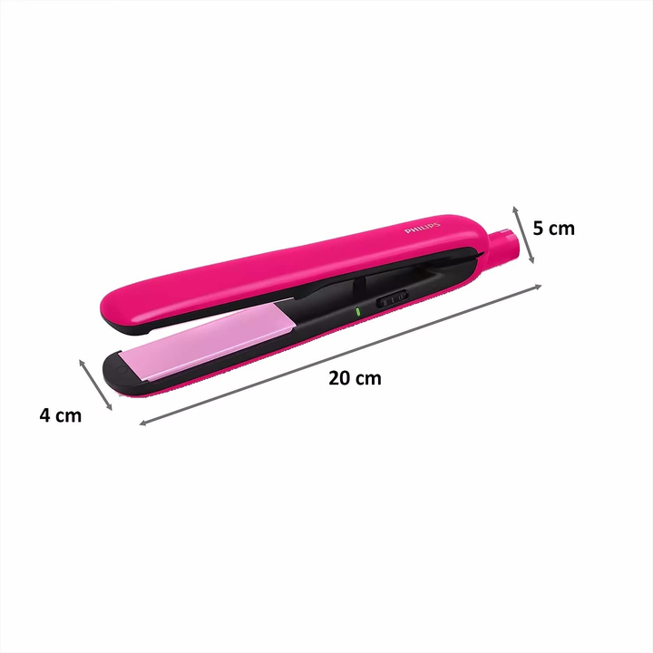 Philips BHS393/00 Hair Straightener (Pink) - Straightener