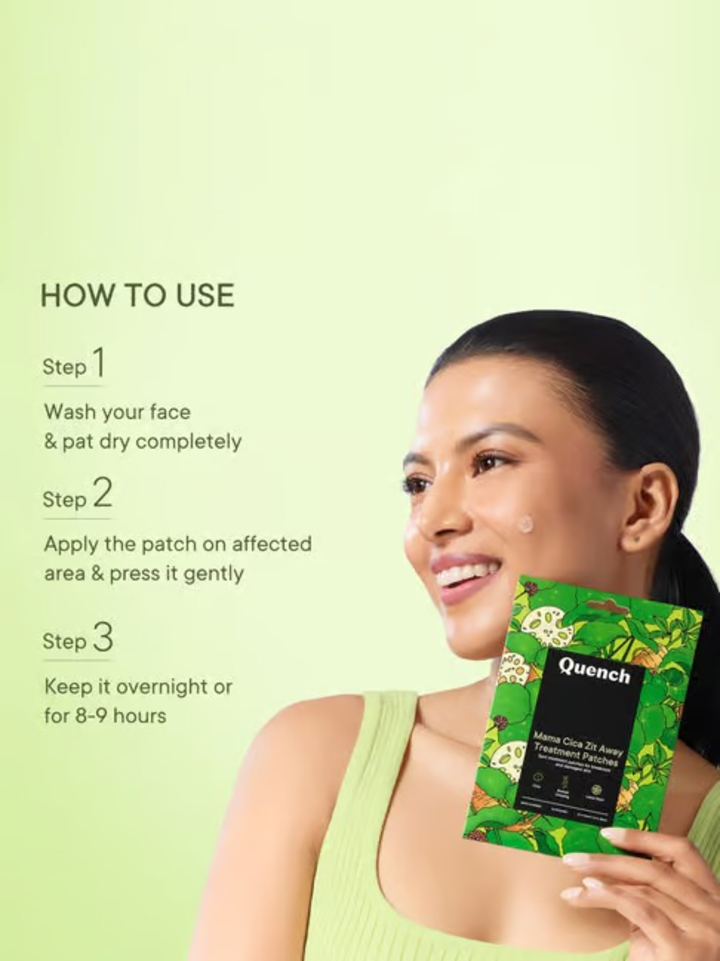 QUENCH MAMA CICA ZIT AWAY TREATMENT PATCHES