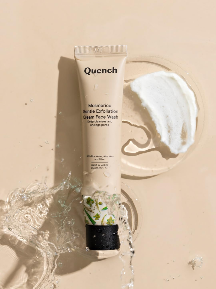 QUENCH MESMERICE GENTLE EXFOLIATION CREAM FACE WASH 100ML