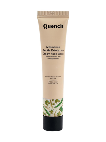 QUENCH MESMERICE GENTLE EXFOLIATION CREAM FACE WASH 100ML