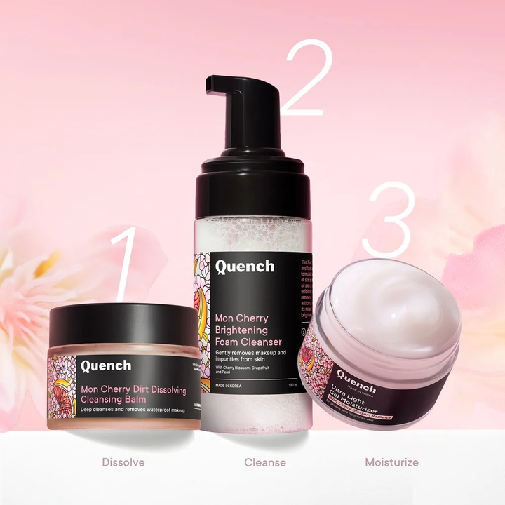QUENCH MON CHERRY BRIGHTENING FOAM CLEANSER 100ml