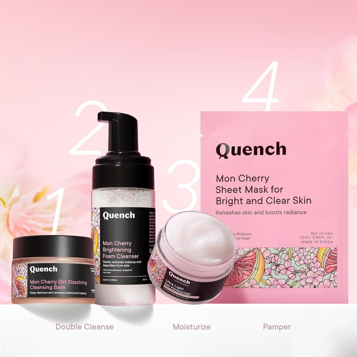 QUENCH MOM CHERRY DIRT DISSOLVING CLEANSING BALM 50GM