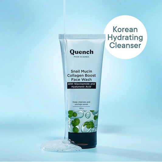 QUENCH MUCIN COLLAGEN BOOST FACE WASH100ML