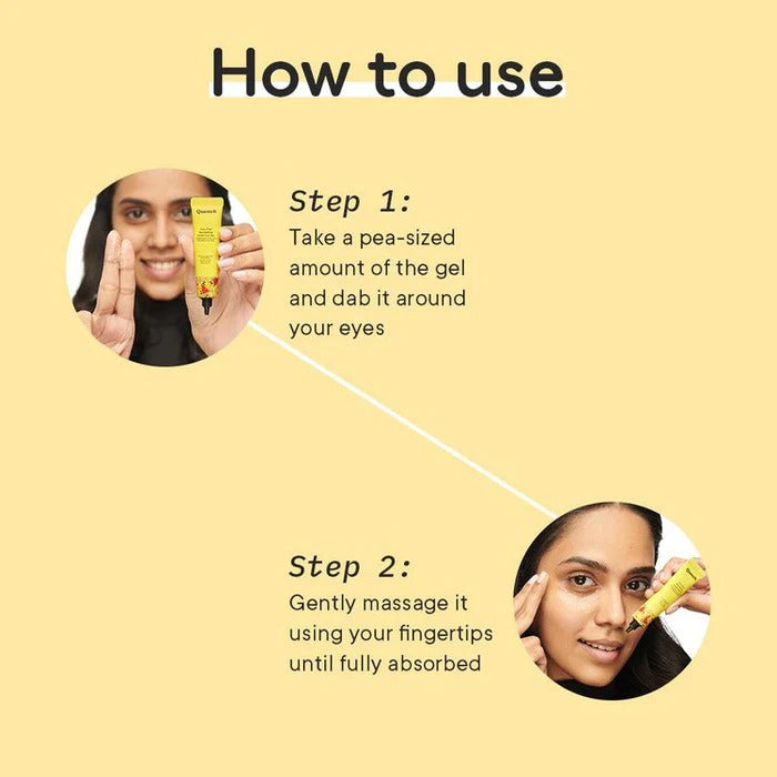 QUENCH YUZU FINE REVITALIZING UNDER EYE GEL 15ML