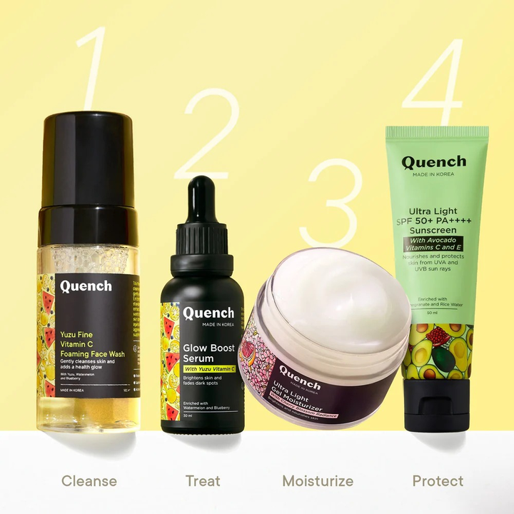 QUENCH YUZU FINE VIT C FOAMING FACEWASH 100ML