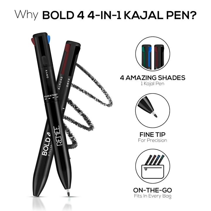 RENEE 4 IN 1 BOLD 4 KAJAL-0.4 GM