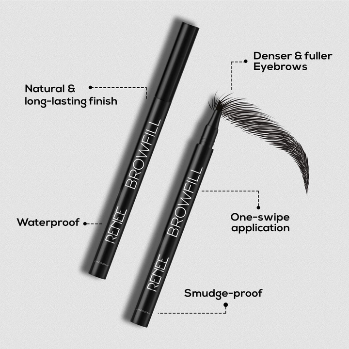 RENEE BROW FILL MICRO PEN BLACK- 1 ML