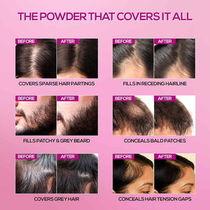 RENEE COVER UP HAIR POWDER BLACK- 4G