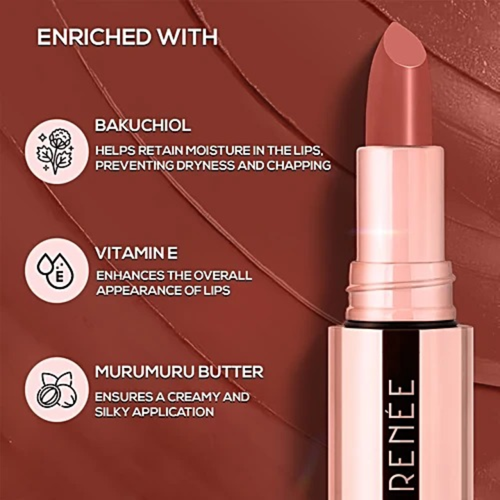 RENEE EVERSTAY HYDRATING LONGSTAY LIPSTICK MAROON SIREN 06- 4.2G