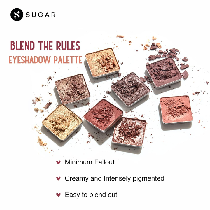 SUGAR EYESHADOW PALETTE 01 FLAWLES 10.4gm