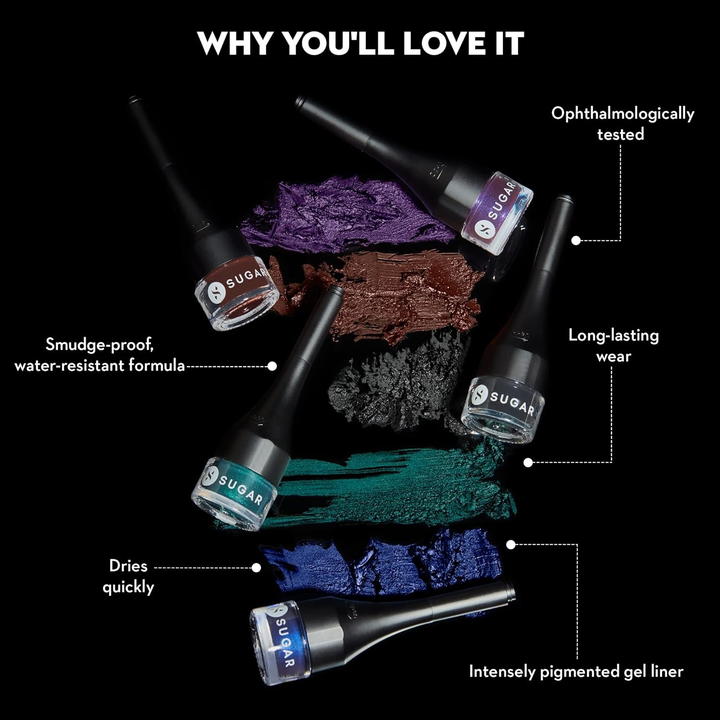 SUGAR GEL EYELINER 01 BLACK MAGIC WOMEN 2.3GM